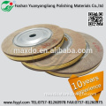 Brightness Sand paper grinding flap wheel for polishing stainless steel